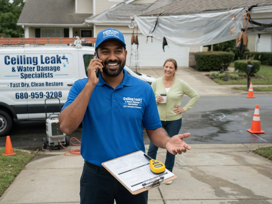 Ceiling Leak Cleanup Patterson, AR FAQs