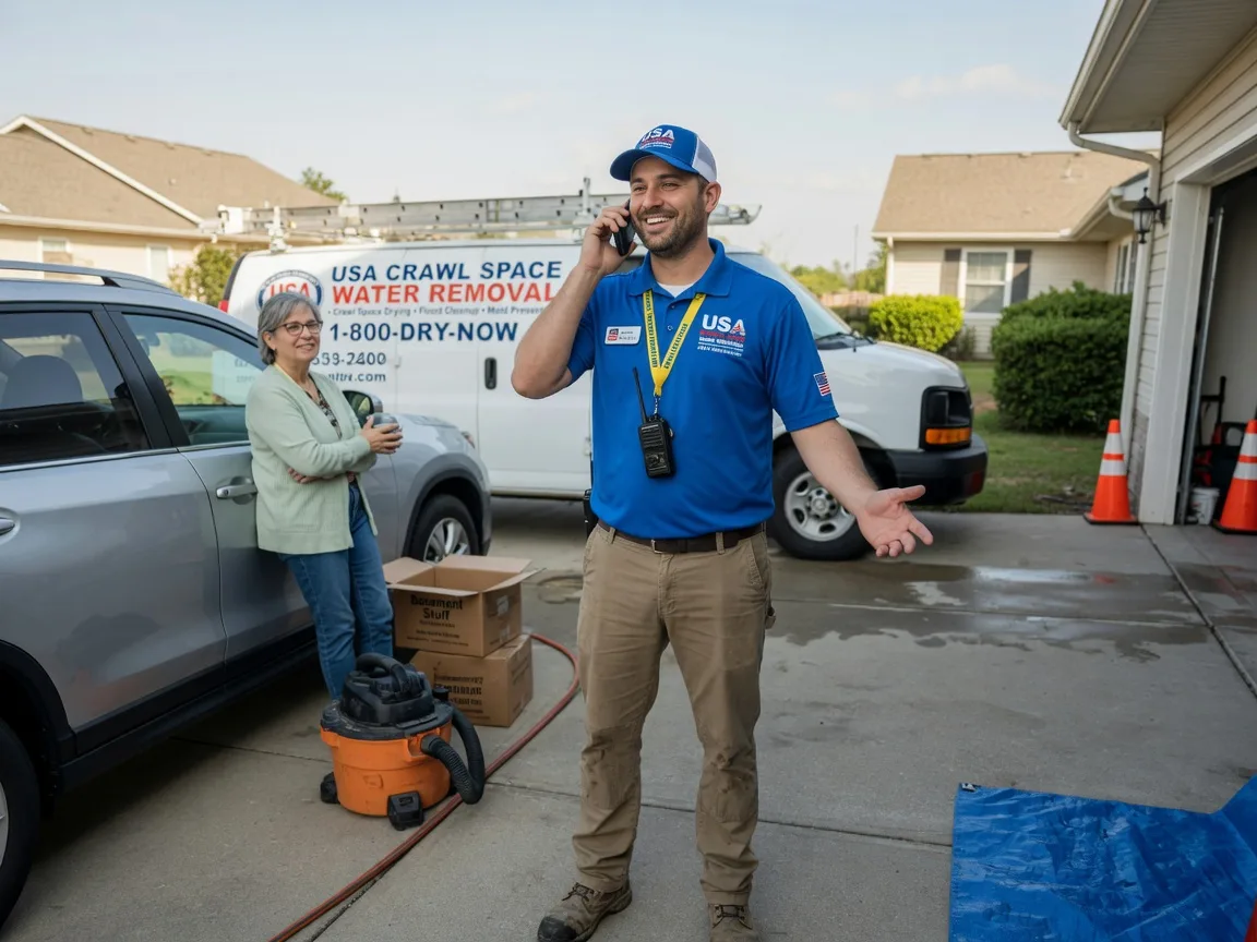 Crawl Space Water Removal Patterson, AR FAQs